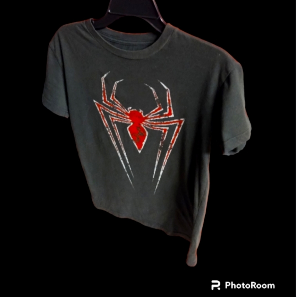 Black Spider Man T-SHIRT